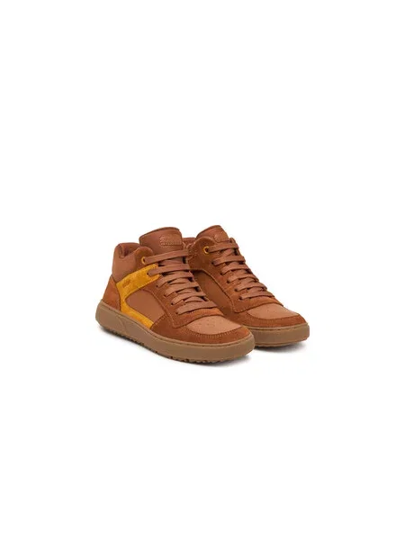 Sneakersy Geox J Theleven Boy S hnedá