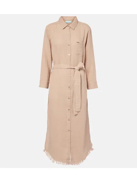 Melissa Odabash rochie din maxi evazati Margot maro