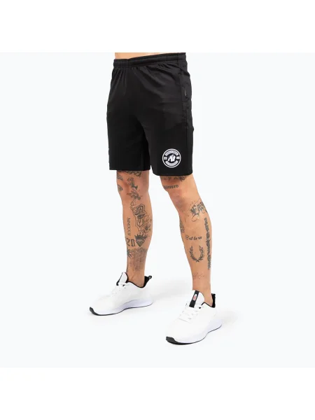 Мъжки тренировъчни шорти Gorilla Wear Vernon black черно