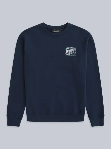 Jonah Bude bluza męska Navy granatowa