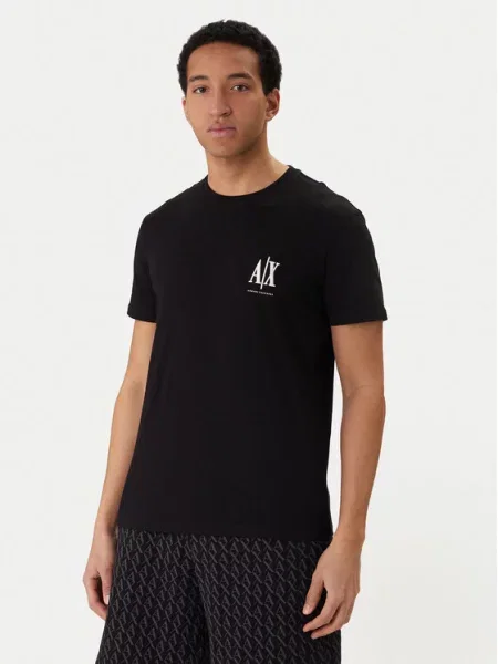 Tričko Armani Exchange čierna