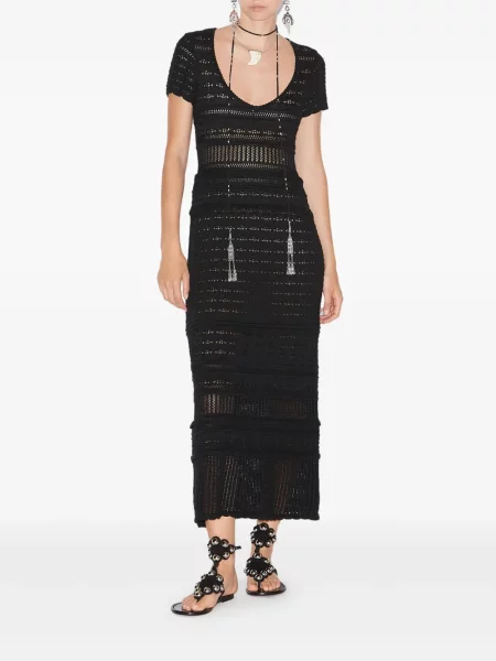 Rochie maxi Marant Etoile de costum negru