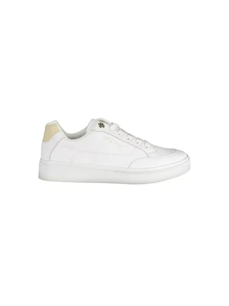 Sneakersy Tommy Hilfiger skórzane białe