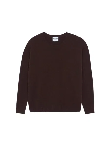 Sweter Kujten brązowy