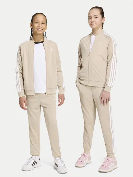 Adidas Spodnie dresowe Sst Track jasny beżowy