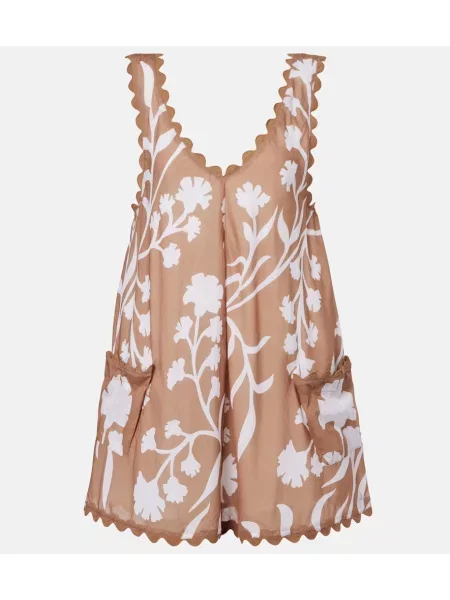 Sukienka w kwiaty Juliet Dunn w kwiatki brązowa