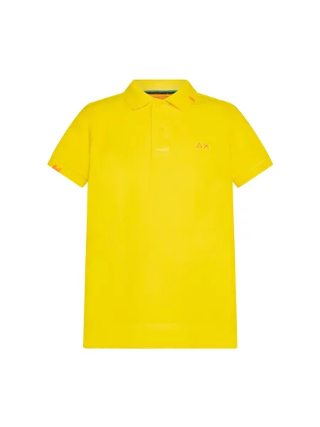 Koszulka polo Sun68 żółta