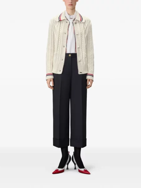 Pantaloni Thom Browne albastru