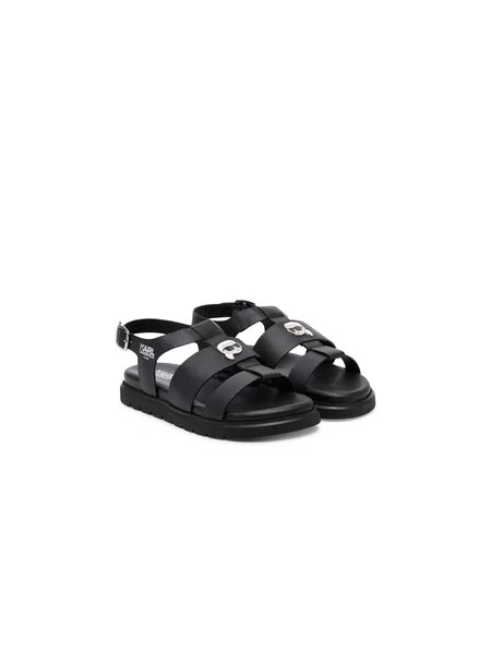 Sandale Karl Lagerfeld Kids S crna