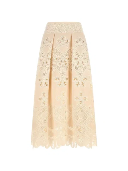 Fusta maxi Elie Saab cu broderie