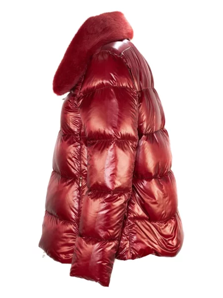 Geacă cu puf Herno roșu