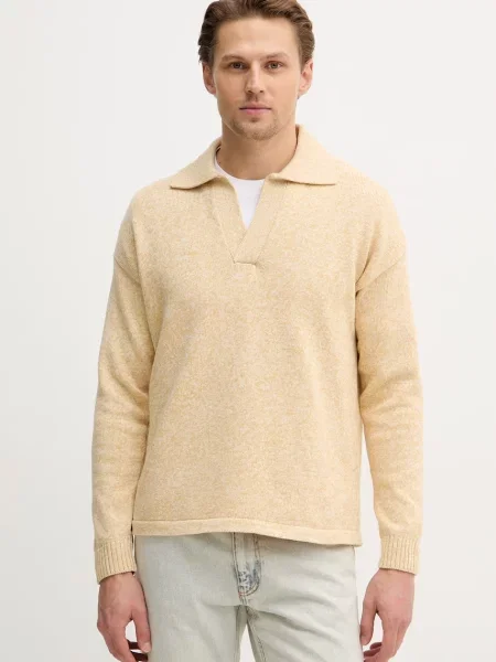 Sisley pulover de galben