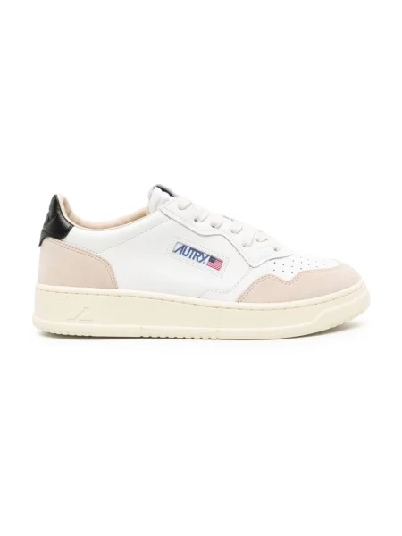 Sneakersy Autry skórzane białe