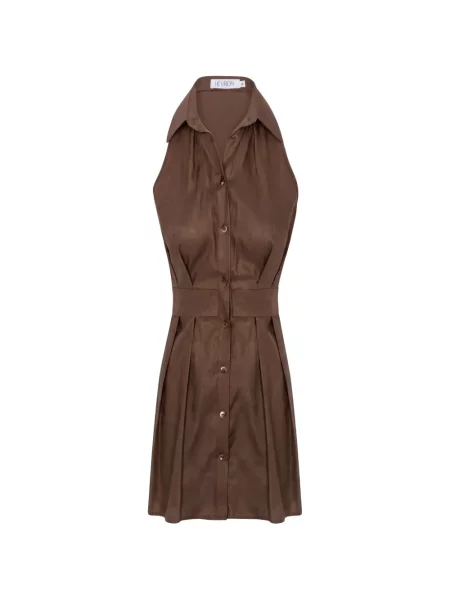 Rochie Hevron maro