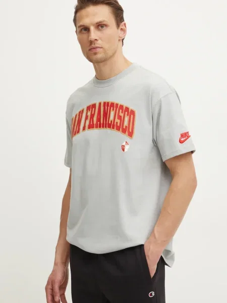 Тениска Nike San Francisco с принт сиво