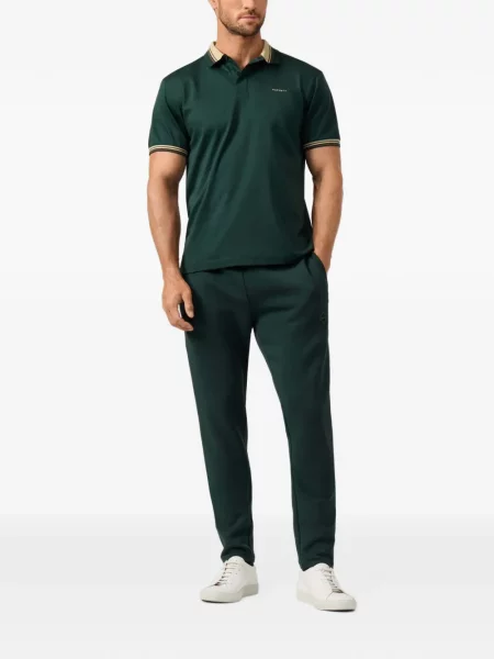 Με κολάρο polo Hackett London πράσινο