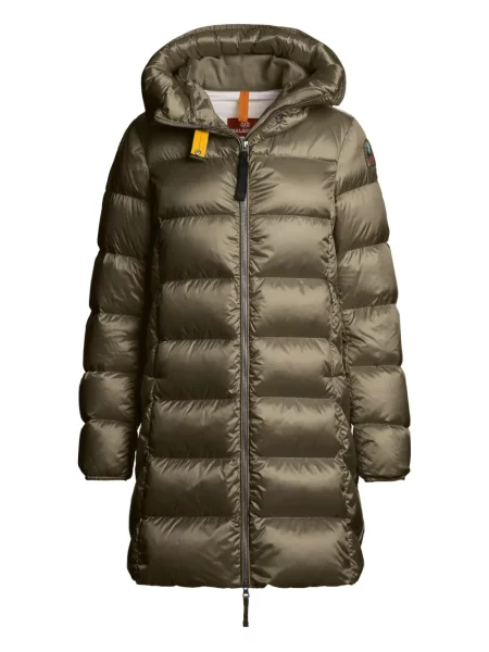 Palton Parajumpers cu glugă verde