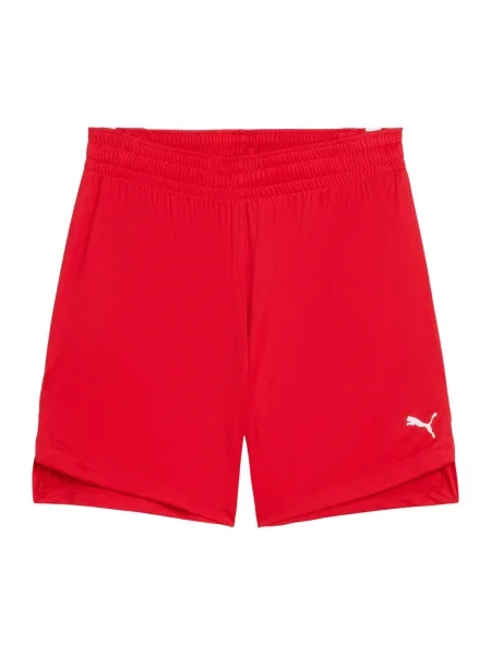 PUMA Športne hlače TeamJaws Starter rdeča bela