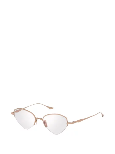 Ochelari de soare Dita Eyewear cu imprimeu geometric roz