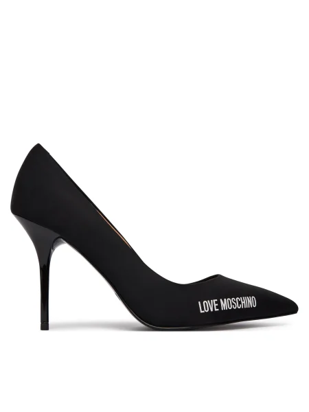 Pantofi cu subțire LOVE MOSCHINO negru