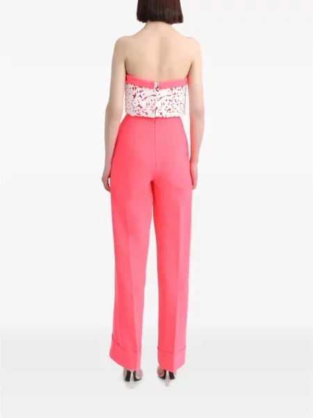 Pantaloni Gemy Maalouf roz
