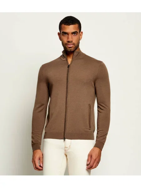 Cardigan Bogner de lână maro
