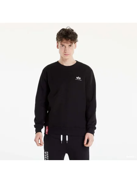 Πουλόβερ Alpha Industries με αυτόγραφο λευκό