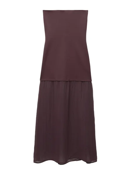 Pull&Bear Rochie de seară burgundy roșu