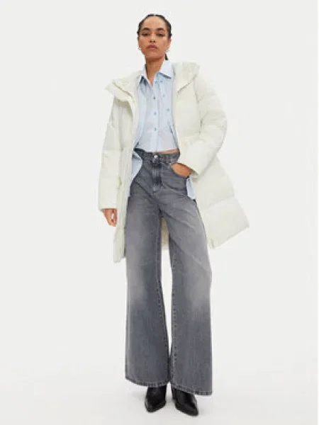 Calvin Klein Jeans Vatovaná bunda Écru