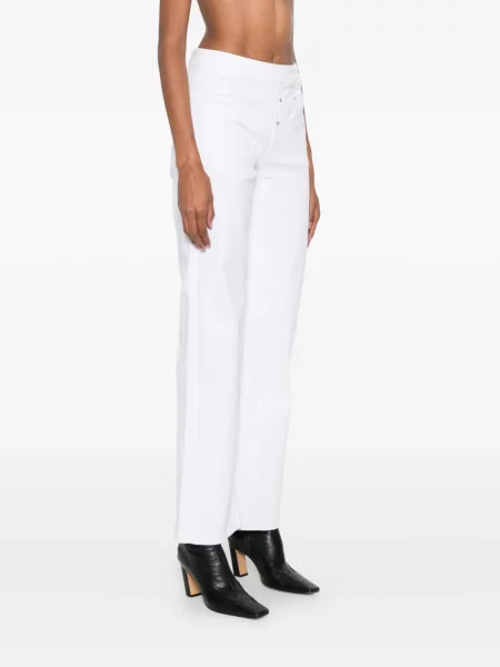 Pantaloni Medeea alb