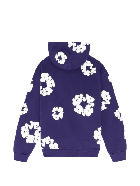 Pulover Denim Tears cu glugă violet