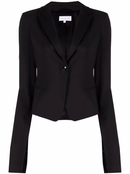 Marynarka Patrizia Pepe z rozcieciem czarna