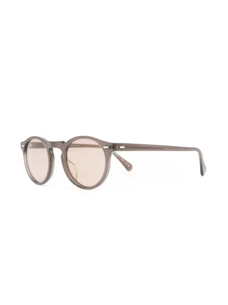 Saulės akiniai Oliver Peoples ruda