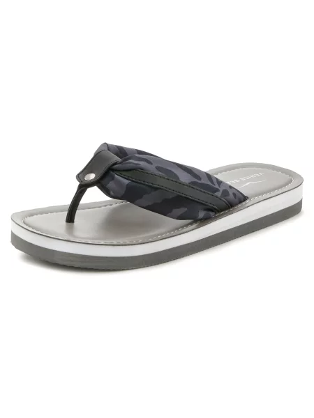 VENICE BEACH Flip-flops gri negru