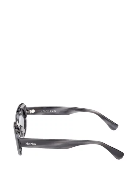 Ochelari de soare ovali Max Mara Eyewear albastru