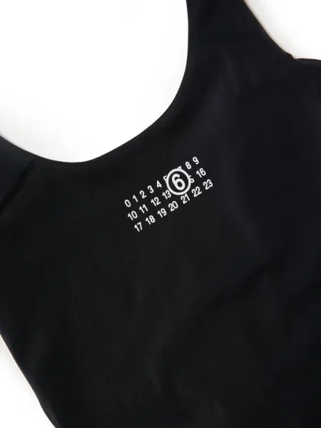 Kąpielówki dziecięce Mm6 Maison Margiela czarne