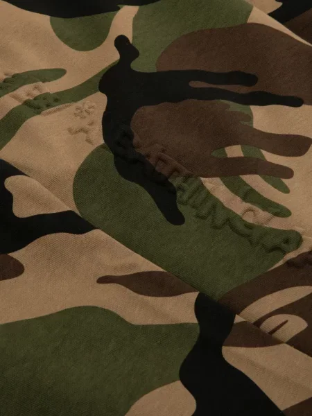 Pantaloni scurți Aape By A Bathing Ape cu model camuflaj