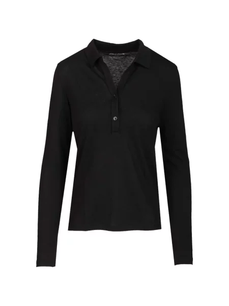 Tricou polo Al Duca D’aosta 1902 tricotate negru