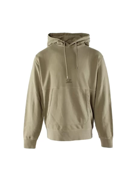 Bluza z kapturem C.p. Company polarowa beżowa