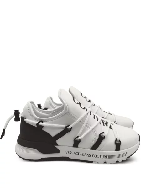 Sneakerși Versace Jeans Couture cu imagine alb
