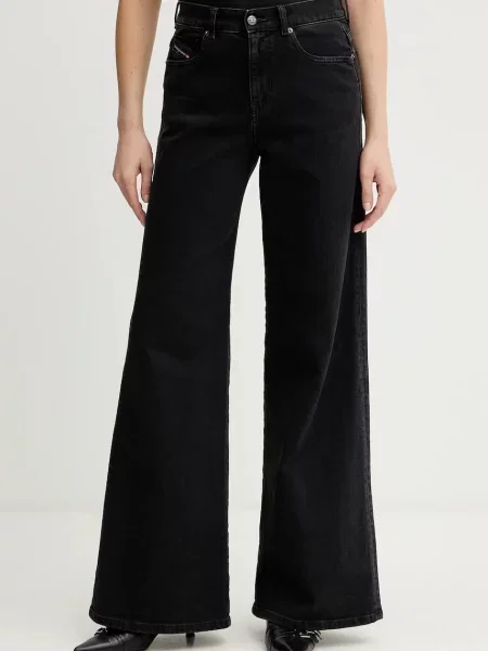 Τζιν παντελόνι Diesel D-AKEMI μαύρο