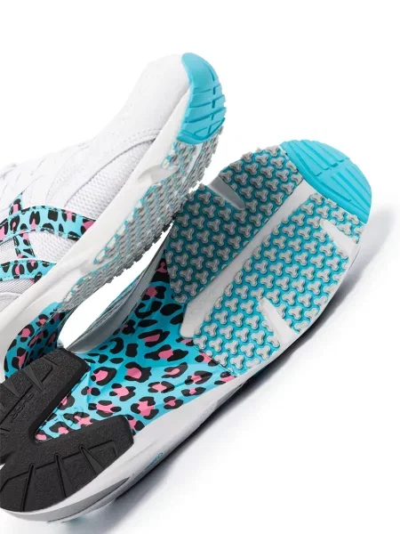 Raštuotos sportbačiai Comme Des Garçons Shirt leopardinės balta