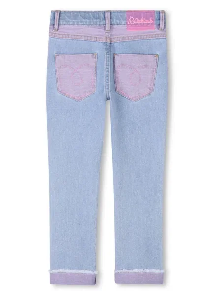 Jeansy dziecięce Billieblush niebieskie