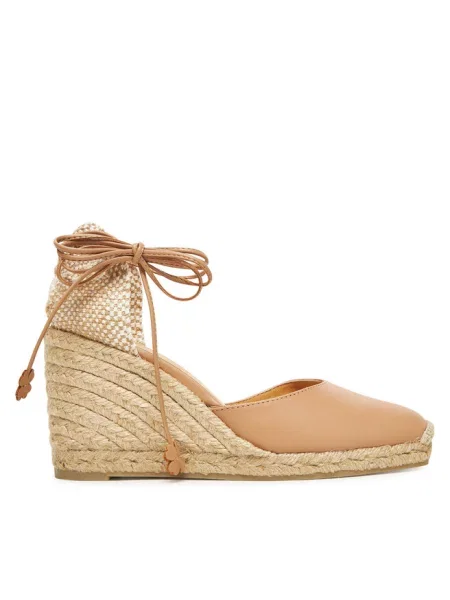 Espadryle Castañer beżowe
