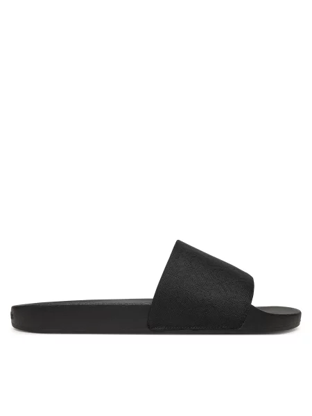 Natikači Calvin Klein Pool Slide Jaq Mono črna