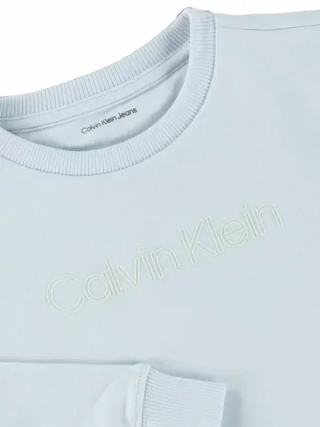 Bluza dziecięca Calvin Klein niebieska