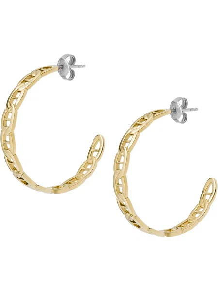 FOSSIL Uhani HERITAGE zlata / srebrna