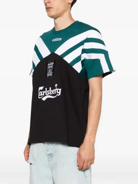 Tricou Adidas cu imagine cu model camuflaj verde