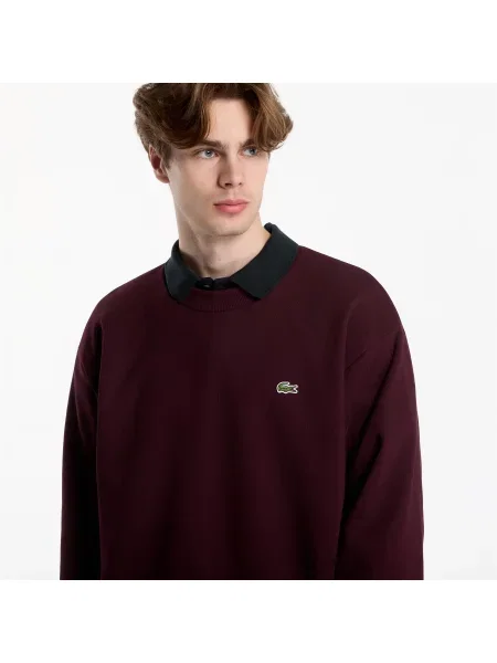 Lacoste Μπλούζα Σκούρο καφέ