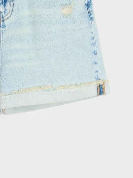 Джинсові шорти mom синій